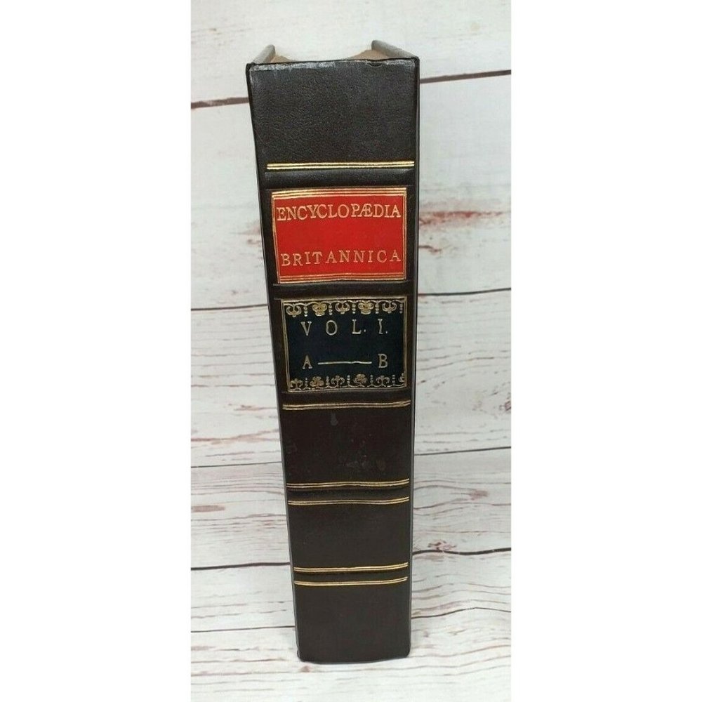 Vintage Encyclopaedia Britannica Volume 1 A-B Reference Book